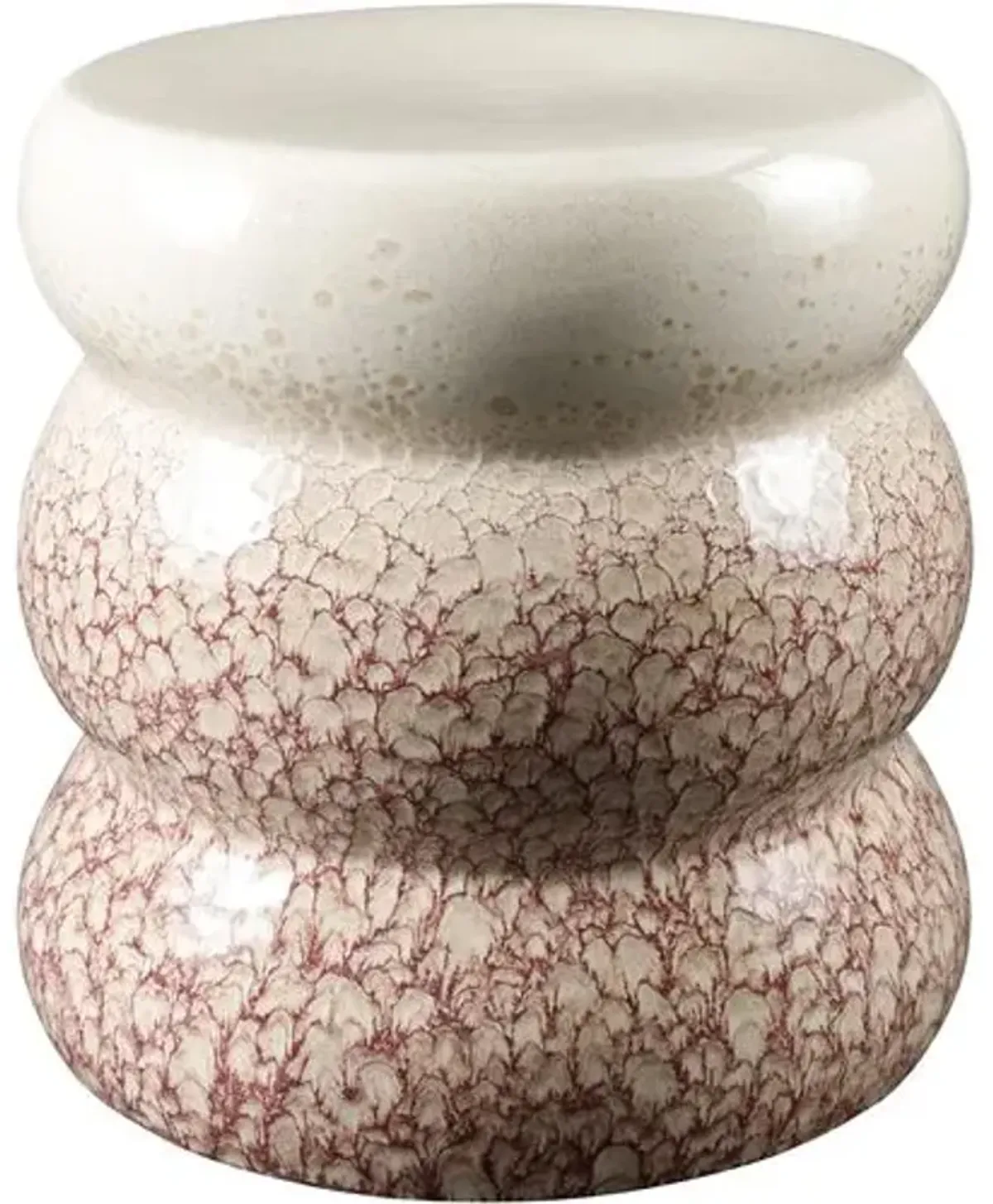 Roswyn Patterned Ceramic Garden Stool
