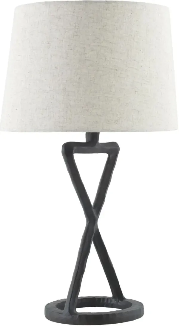 Rhydian Table Lamp - Black