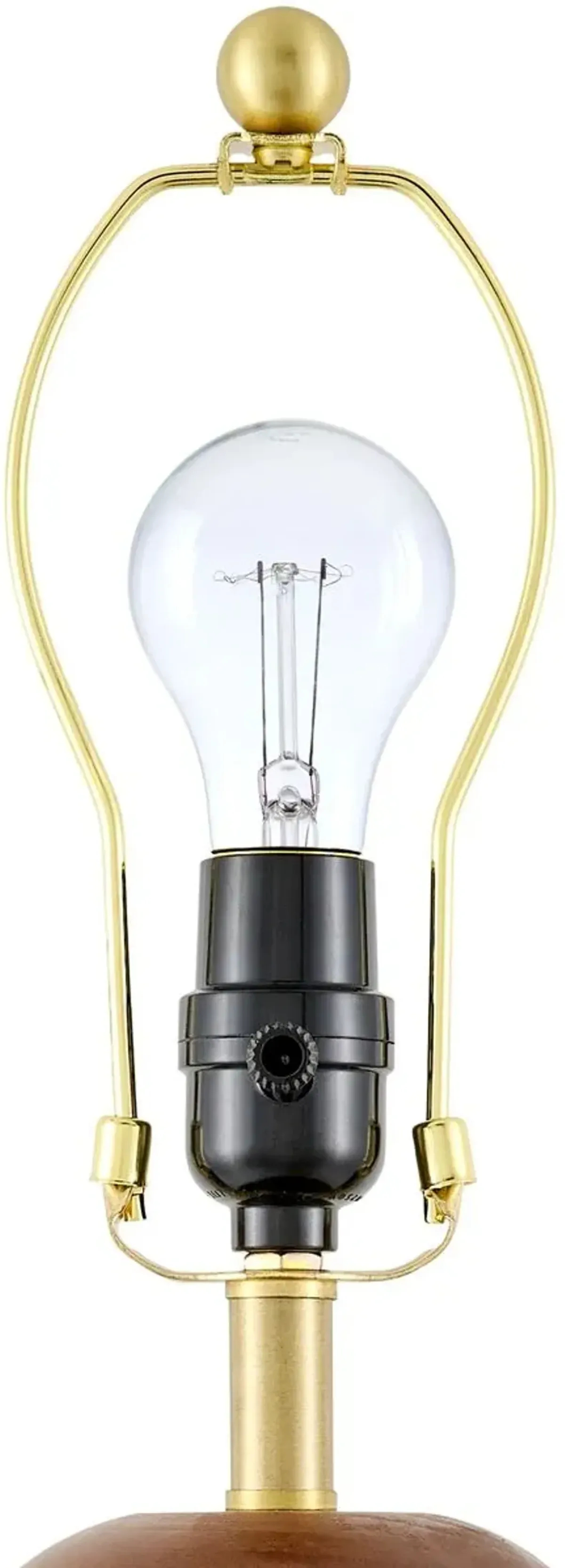 Amahlia Table Lamp - Brown/Seagrass