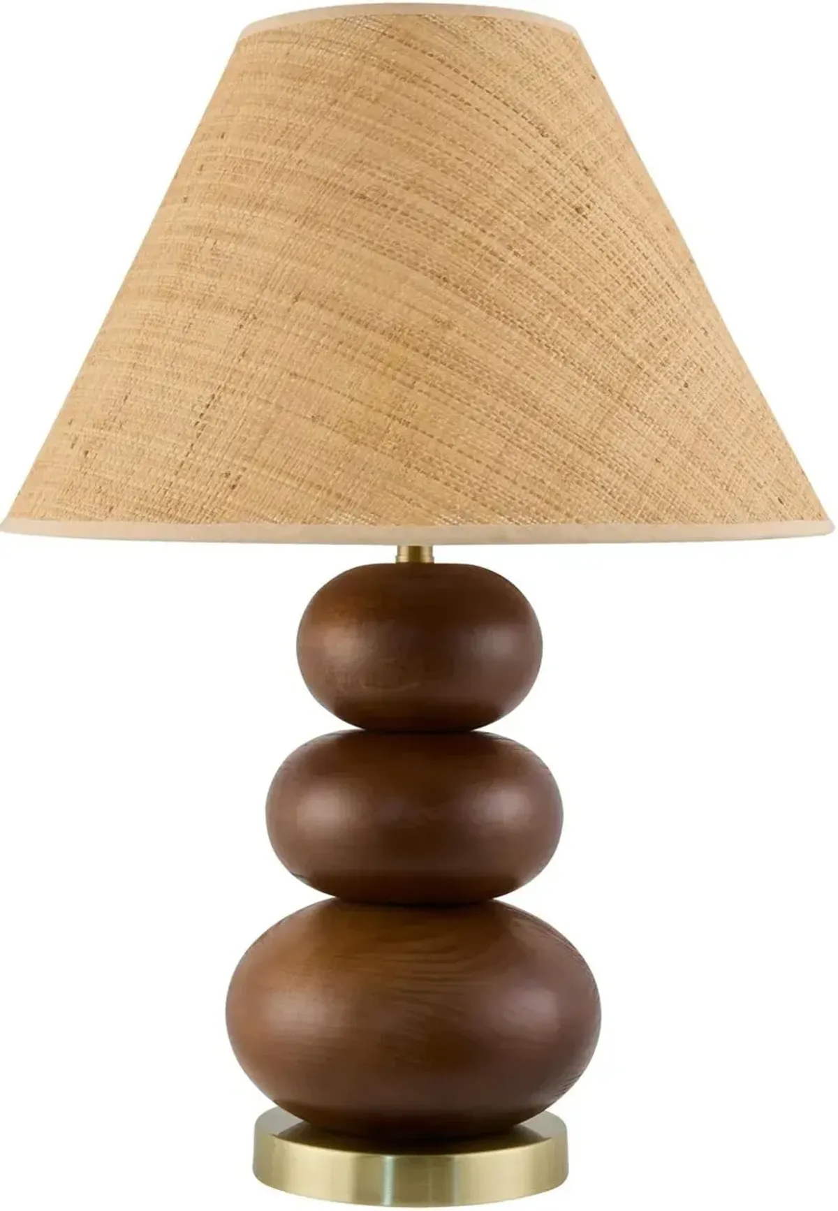 Amahlia Table Lamp - Brown/Seagrass
