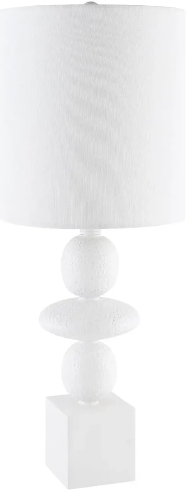 Zadren Table Lamp - White