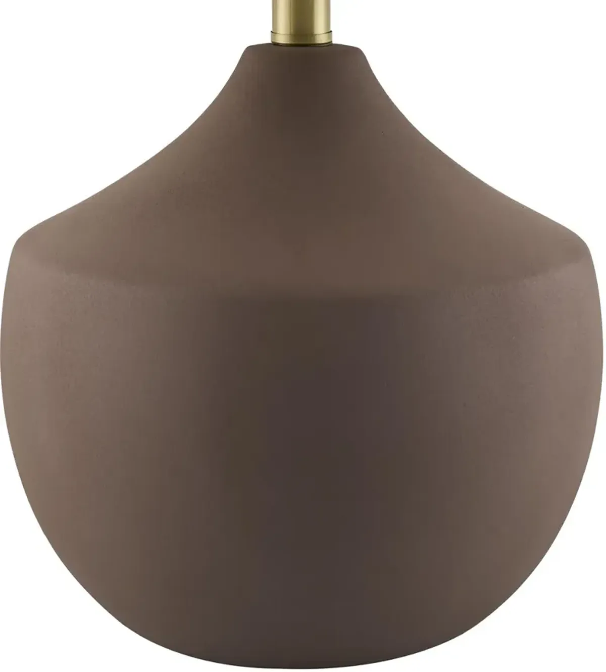 Raelynn Ceramic Table Lamp - Brown
