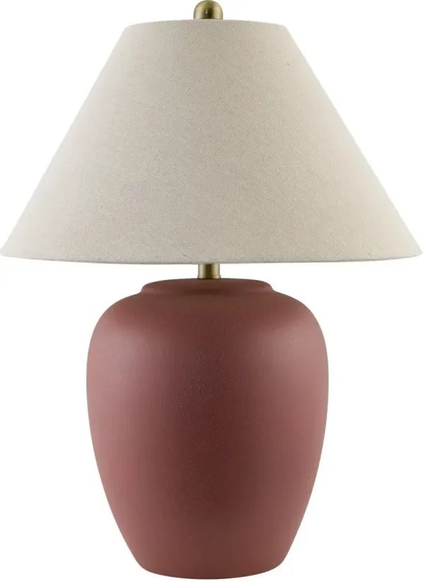 Wrenlo Ceramic Table Lamp - Beige