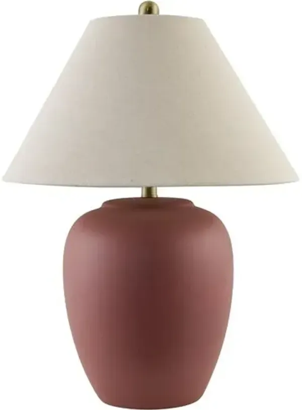 Wrenlo Ceramic Table Lamp - Beige
