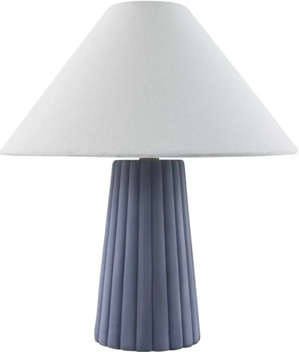 Quirin Ceramic Table Lamp - Blue