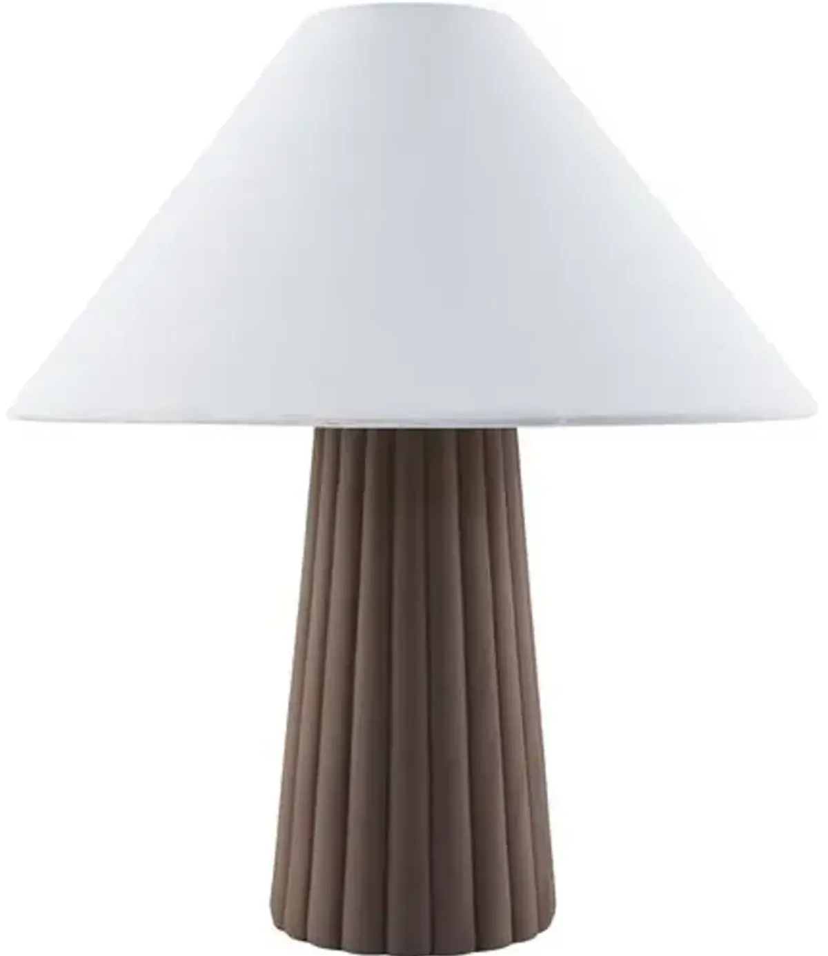 Quirin Ceramic Table Lamp - Brown