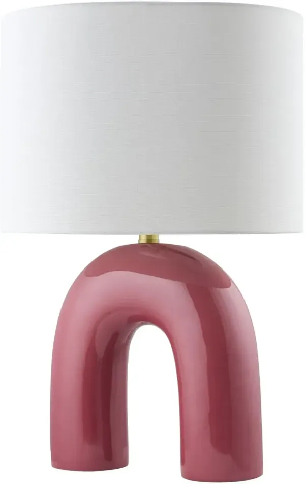 Quinive Ceramic Table Lamp - White