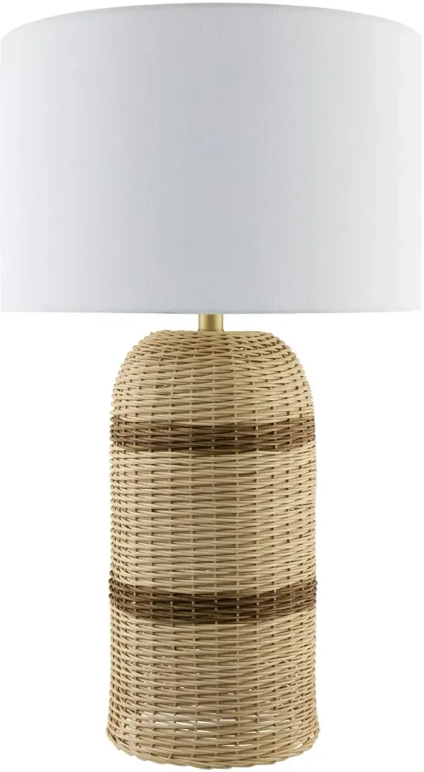 Willabelle Rattan Table Lamp - Natural - Beige