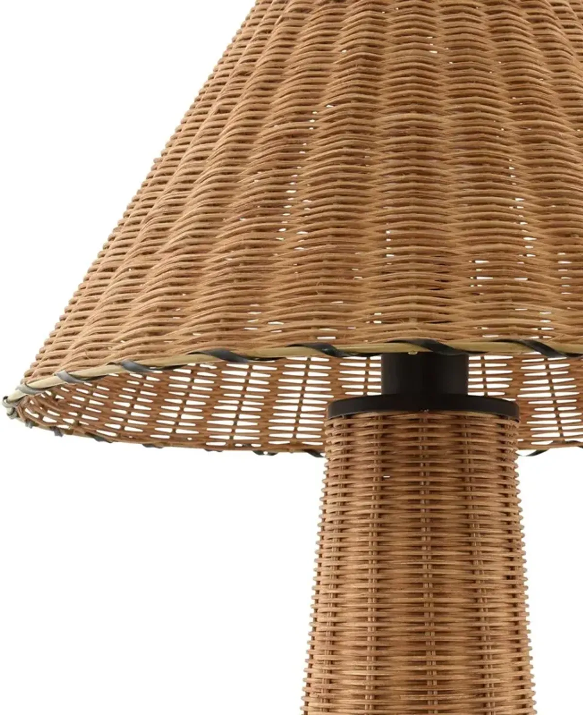 Wendla Rattan Table Lamp - Natural Brown