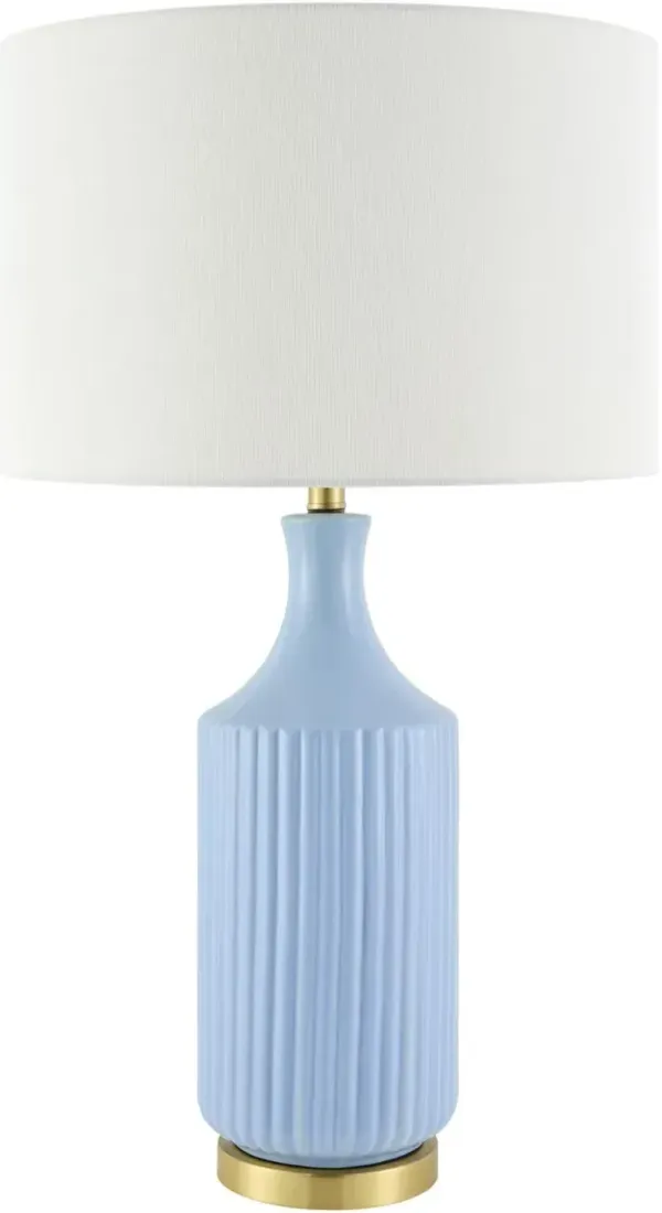 Vivendel Ceramic Table Lamp - Blue