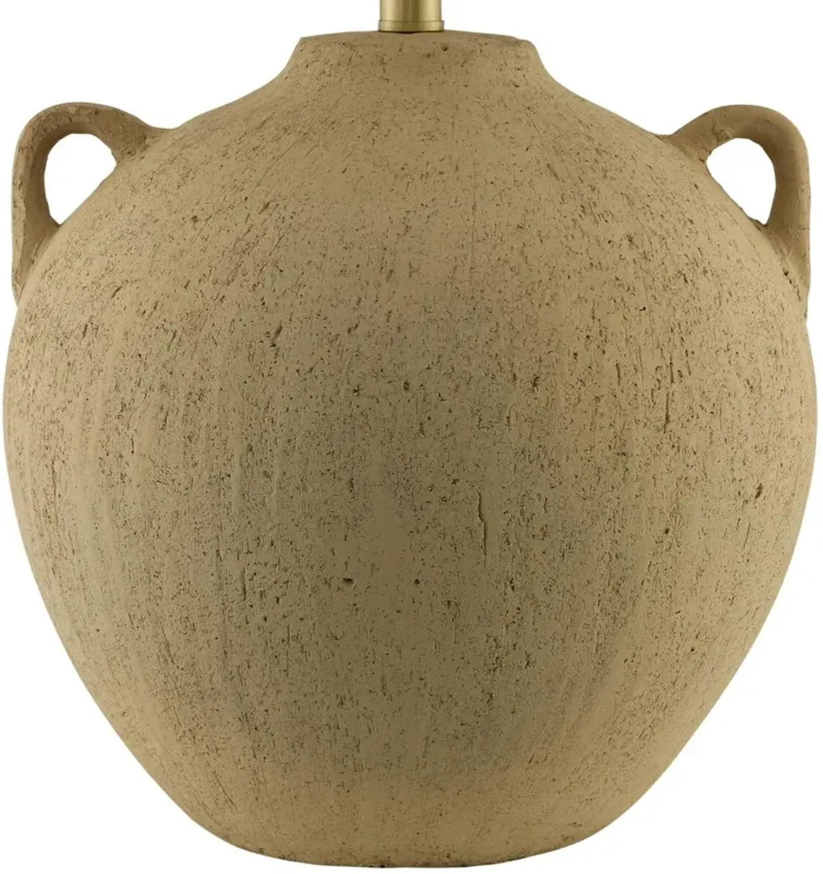 Neven Ceramic Table Lamp - Natural - Brown