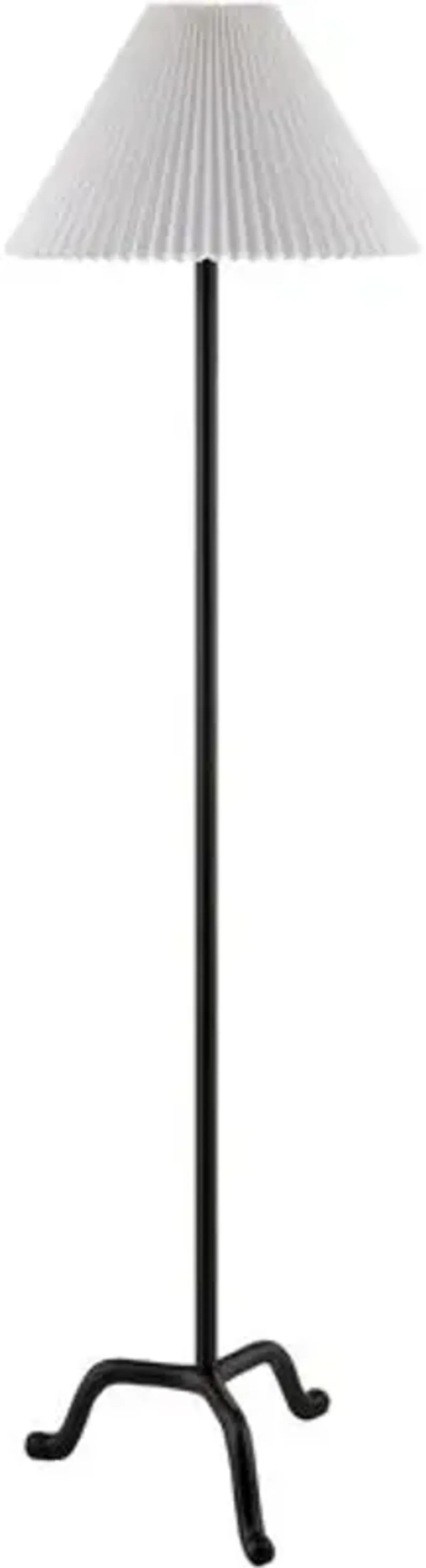 Vian Floor Lamp - White/Black
