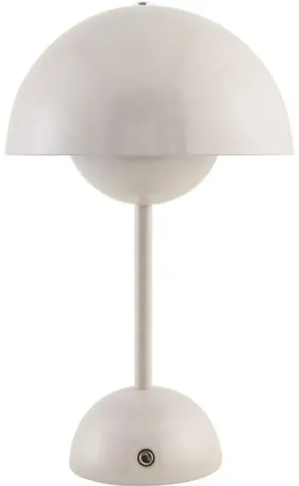 Zarek Cordless Table Lamp - Gray