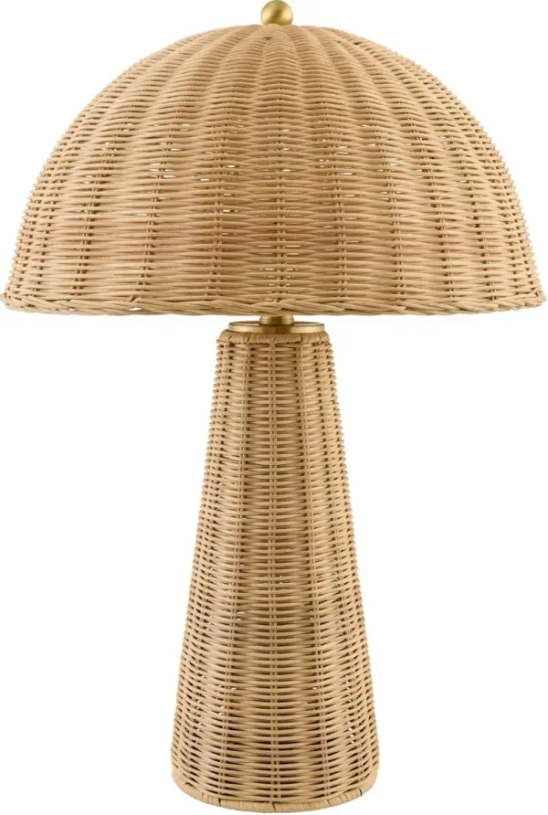 Ursa Rattan Table Lamp - Natural - Beige