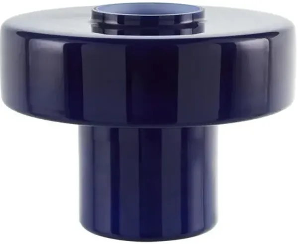 Brienn Glass Table Lamp - Blue