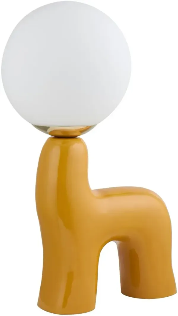 Muriel Ceramic Table Lamp - Orange