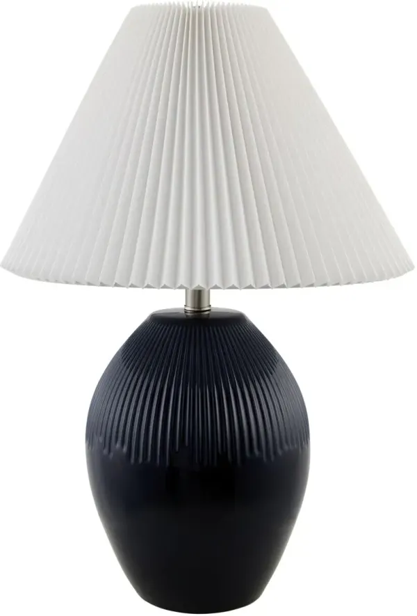 Phineas Ceramic Table Lamp - Blue