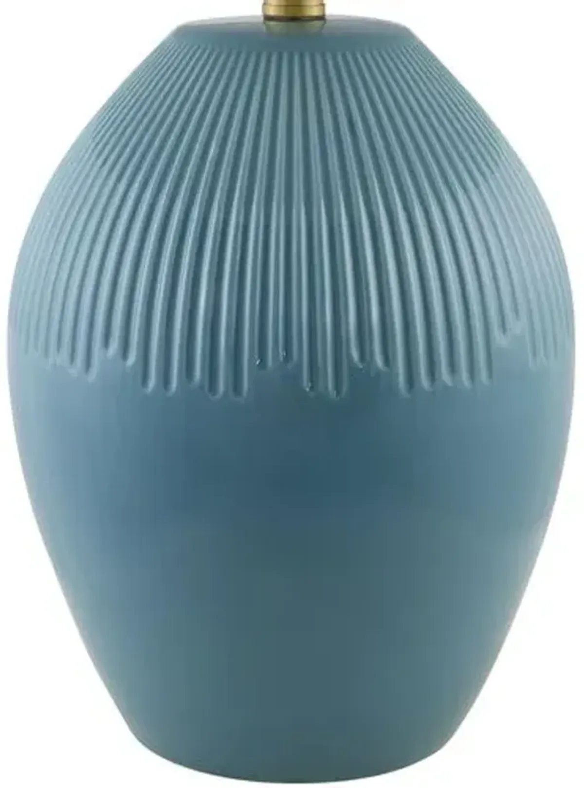 Phineas Ceramic Table Lamp - Blue