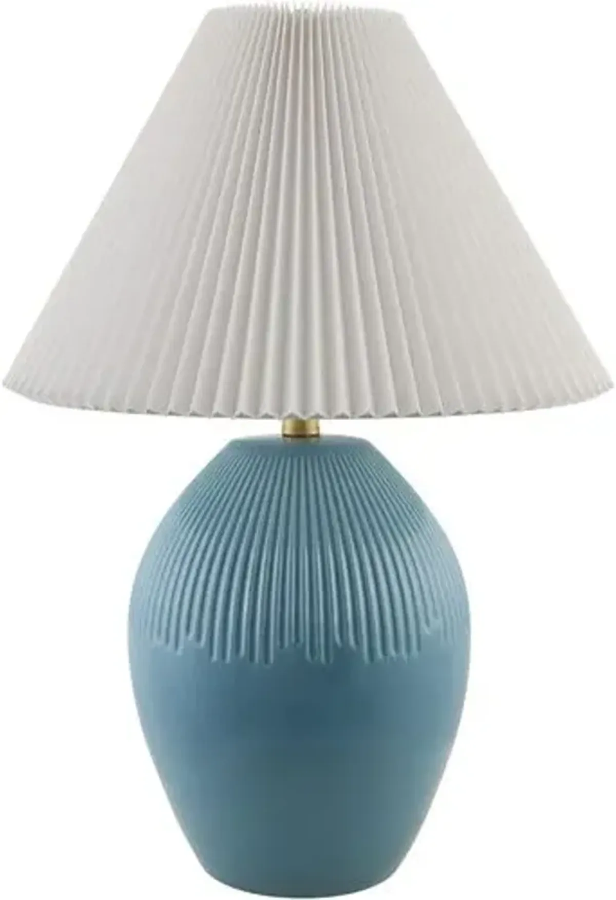 Phineas Ceramic Table Lamp - Blue