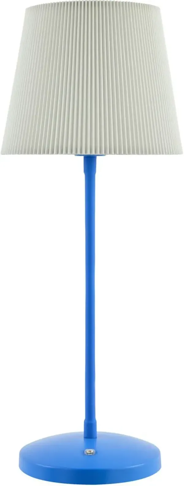 Pharos Cordless Buffet Table Lamp - Blue