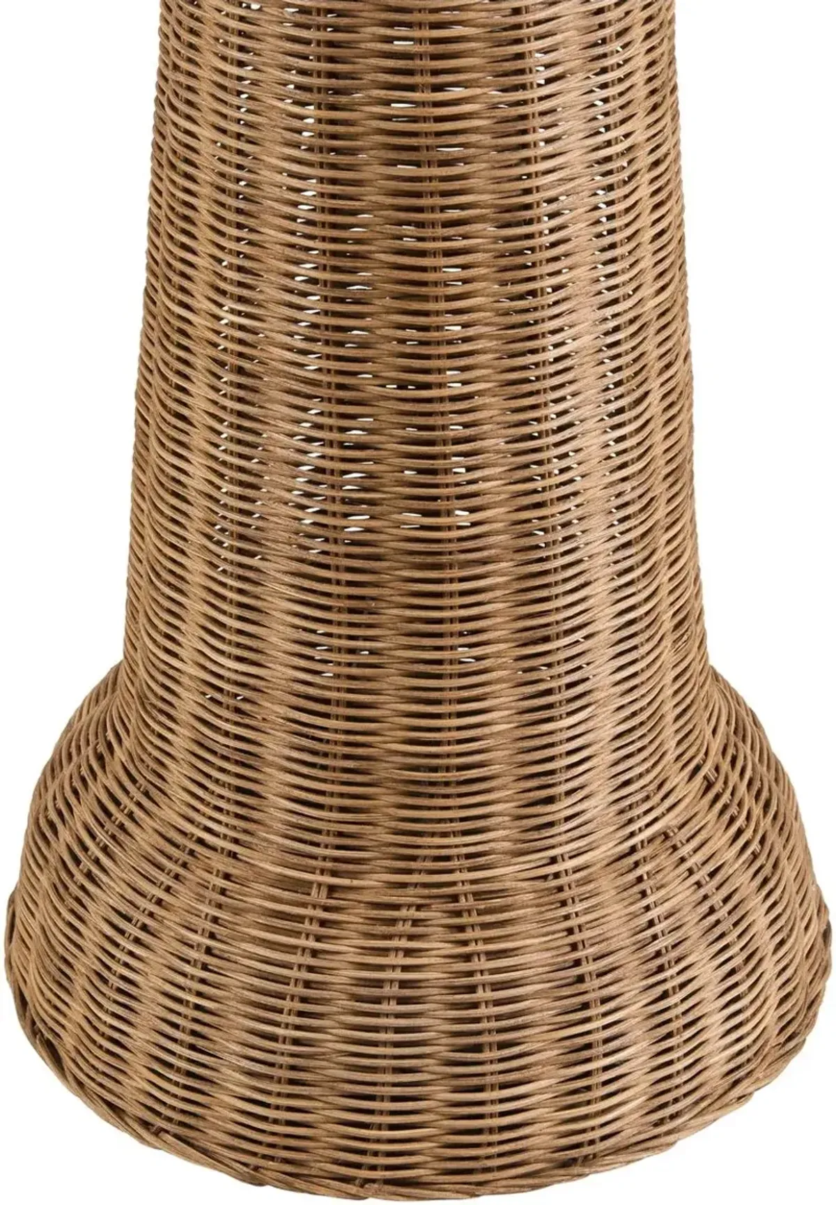 Ulaya Rattan Floor Lamp - Wheat