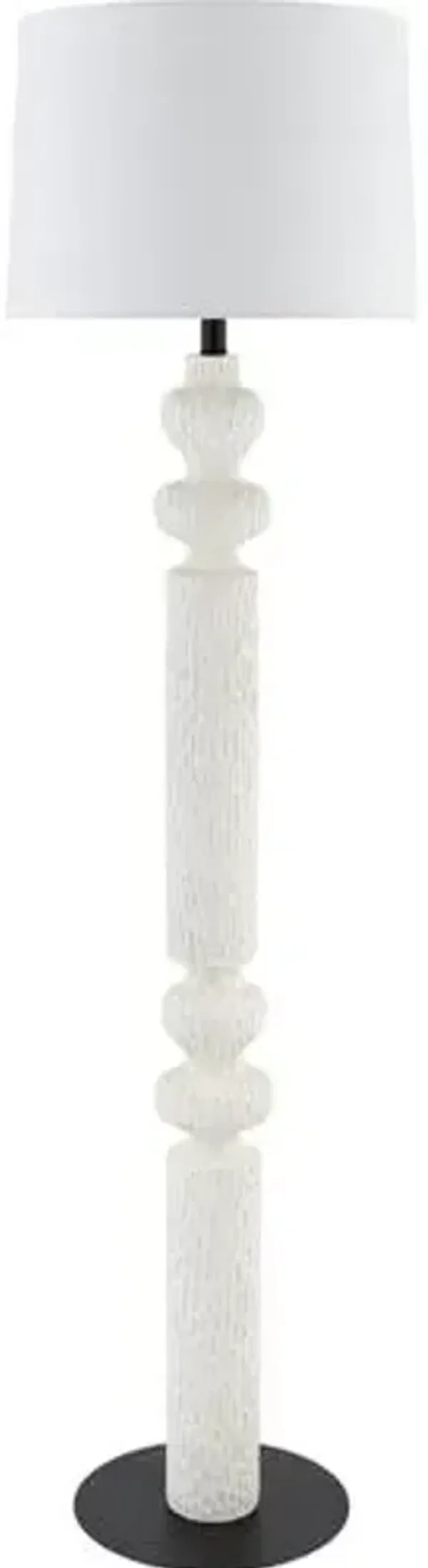 Merek Floor Lamp - White