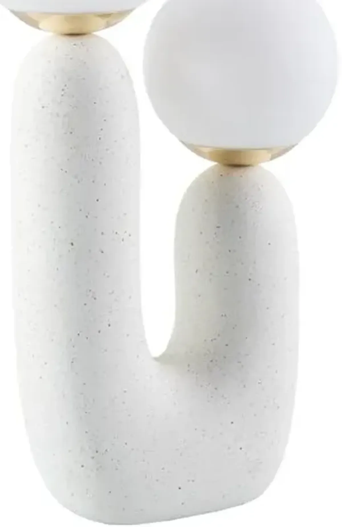 Trystan Orb Table Lamp - White