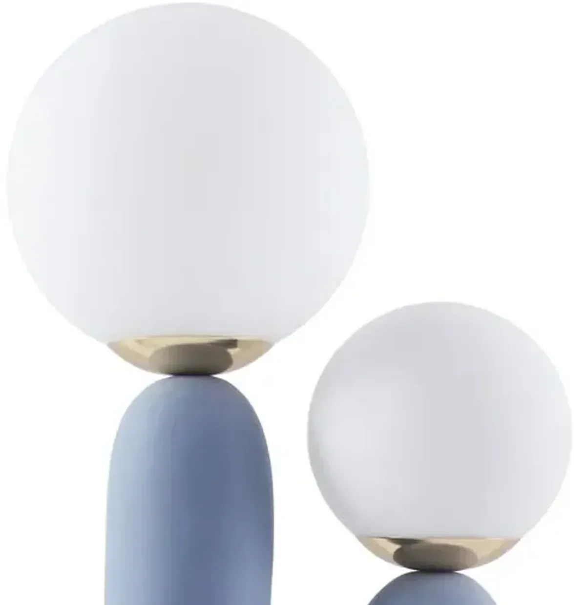 Trystan Orb Table Lamp - Blue