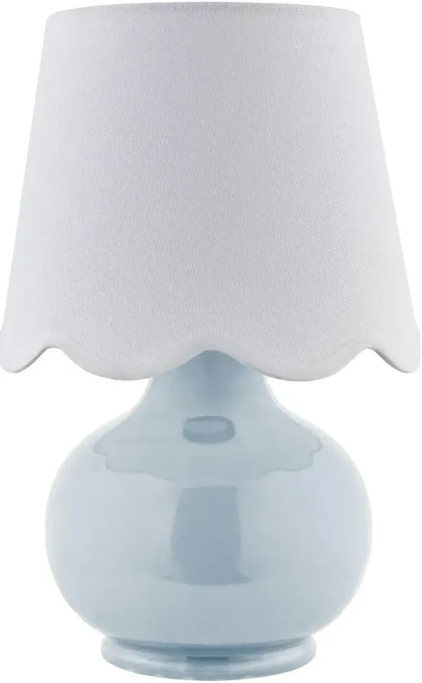 Tindra Ceramic Table Lamp - Blue