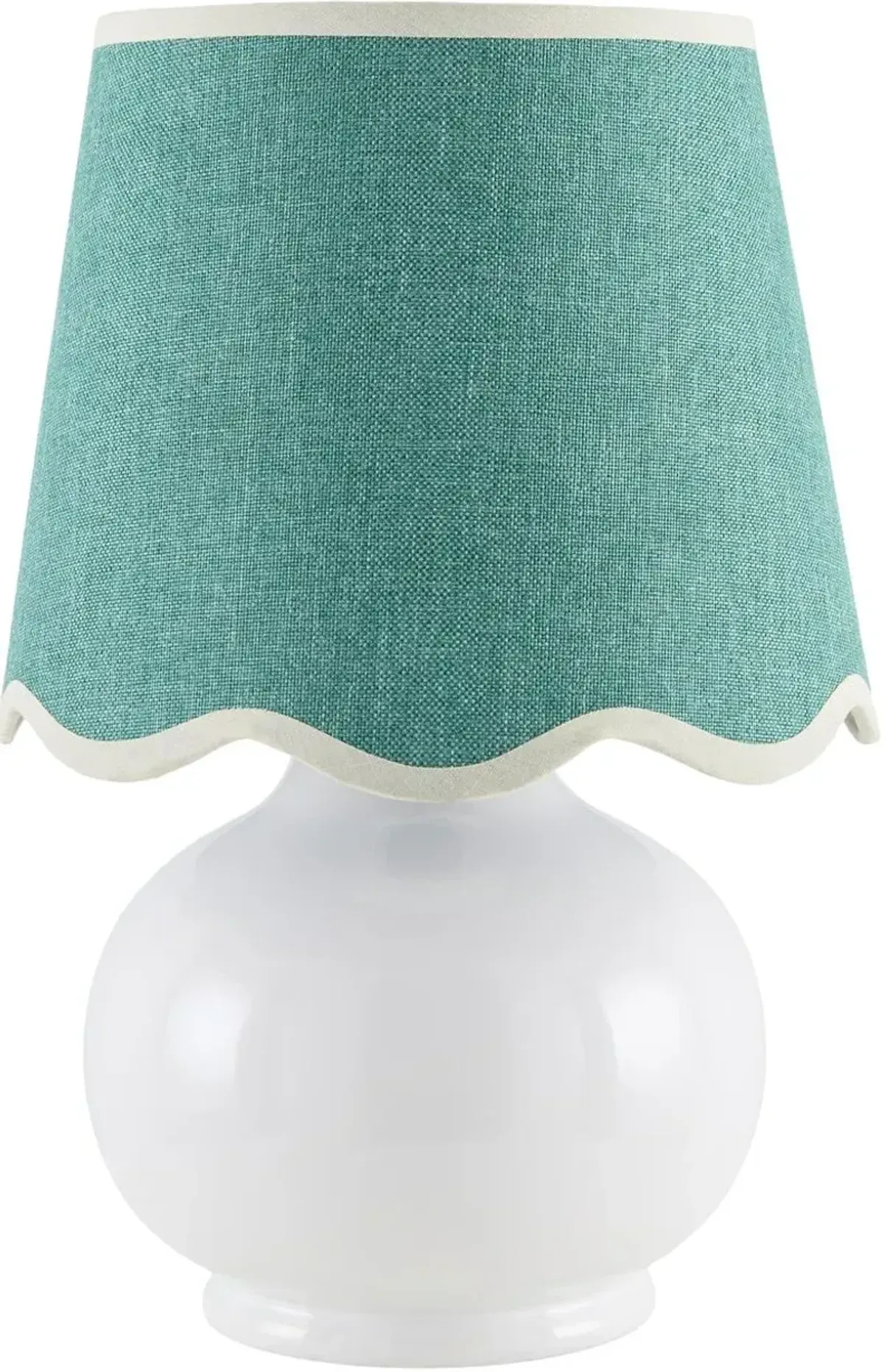 Tindra Ceramic Table Lamp - White