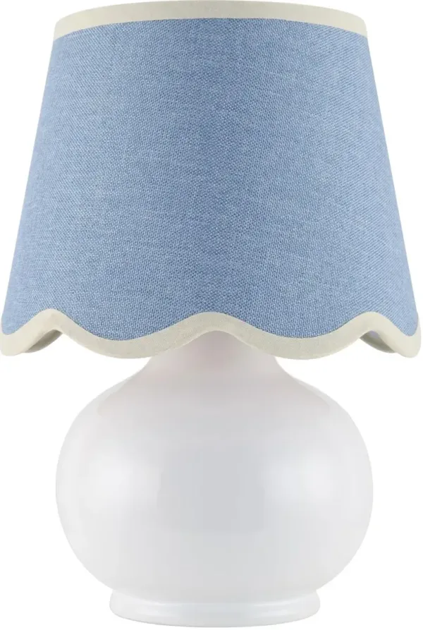 Tindra Ceramic Table Lamp - White