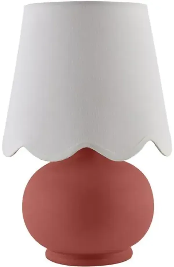 Tindra Ceramic Table Lamp - White
