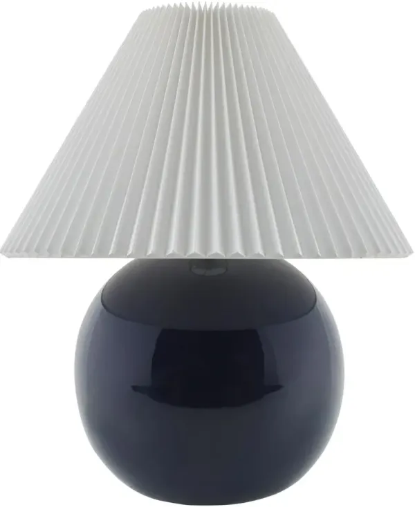 Thorian Tapered Shade Table Lamp - Blue