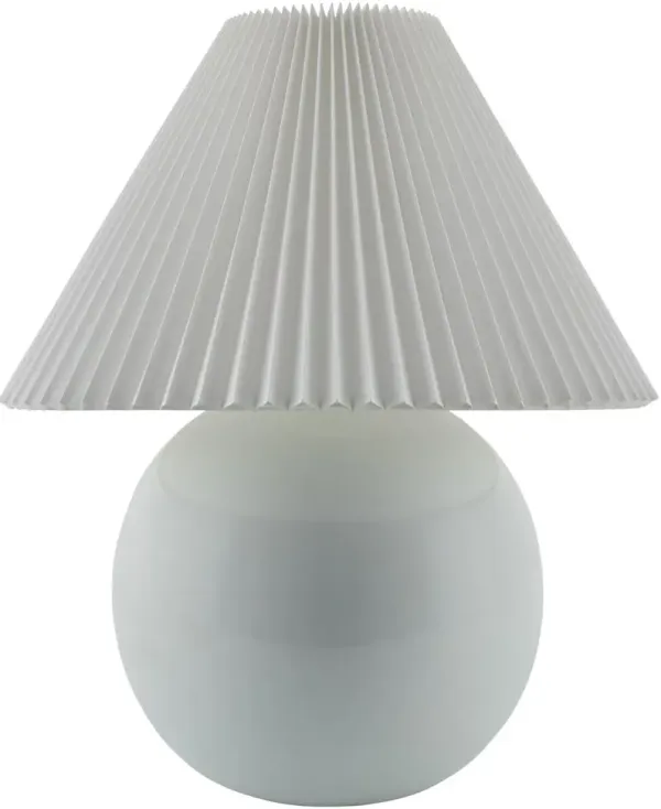 Thorian Tapered Shade Table Lamp - White