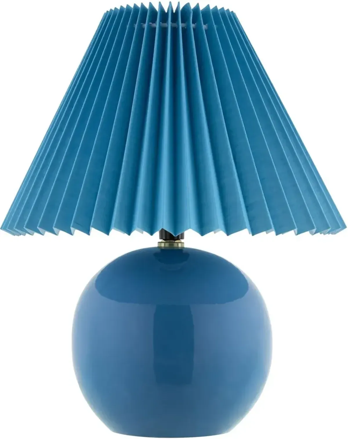 Thalen Ceramic Table Lamp - Blue