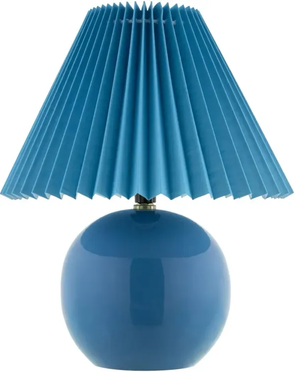 Thalen Ceramic Table Lamp - Blue