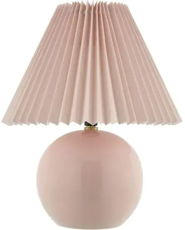 Thalen Ceramic Table Lamp - Pink