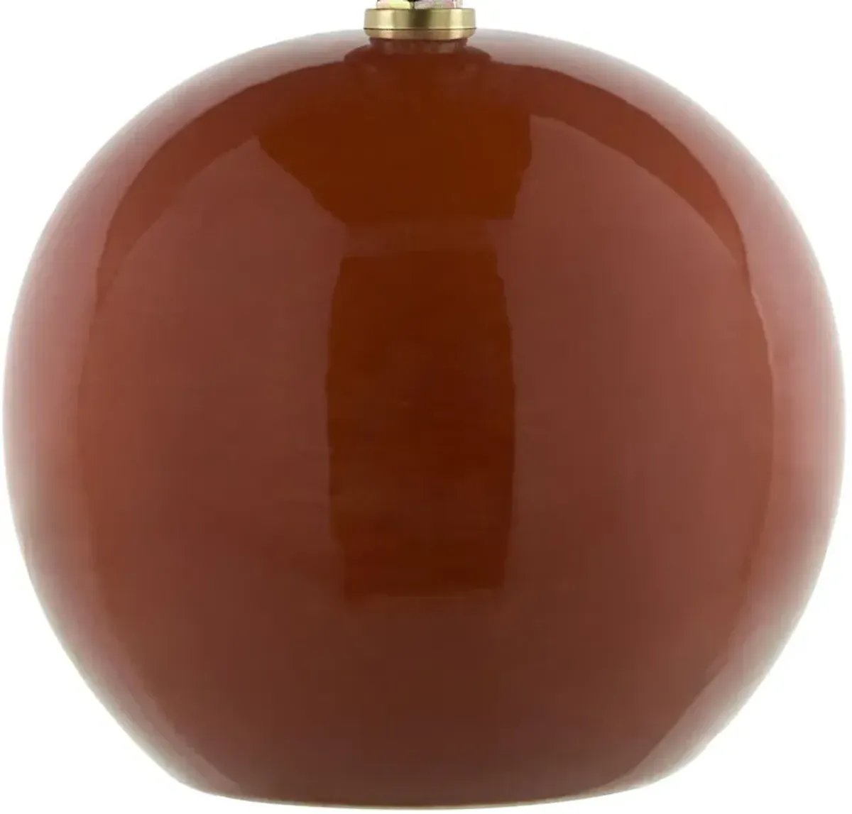 Thalen Ceramic Table Lamp - Red