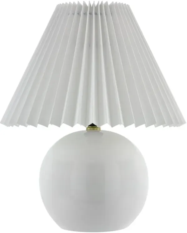 Thalen Ceramic Table Lamp - White