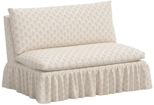 Thelma Ruffle Settee, Francie
