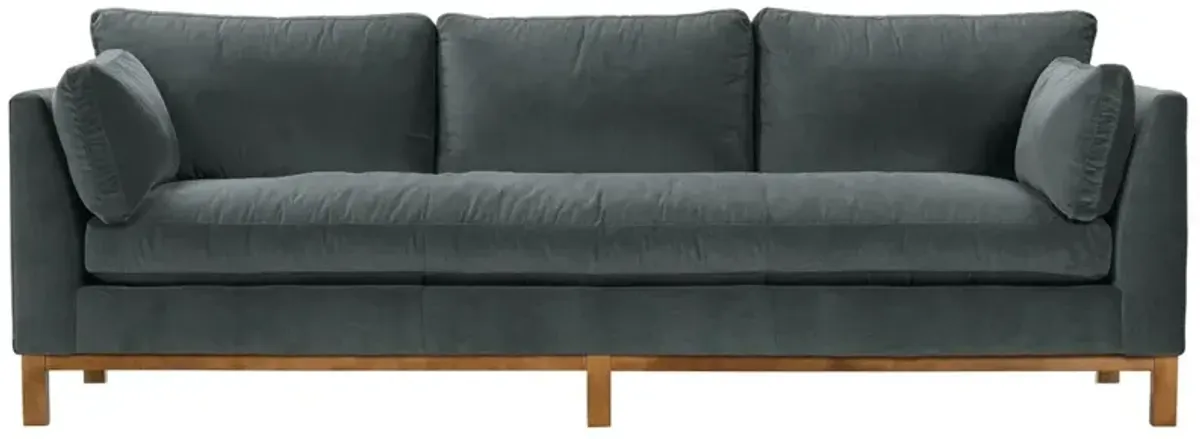 Apollo Velvet Bench-Seat Sofa