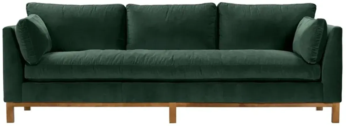Apollo Velvet Bench-Seat Sofa