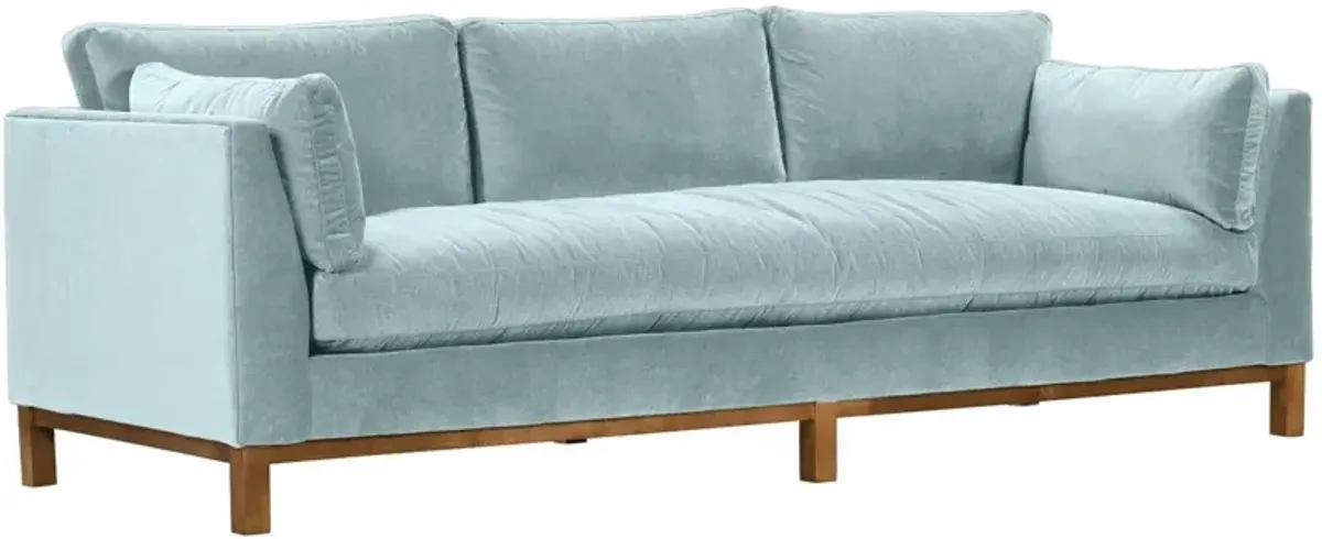 Apollo Velvet Bench-Seat Sofa