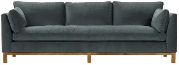 Apollo Velvet Bench-Seat Sofa