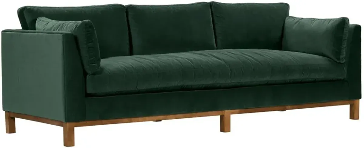 Apollo Velvet Bench-Seat Sofa