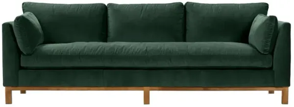 Apollo Velvet Bench-Seat Sofa