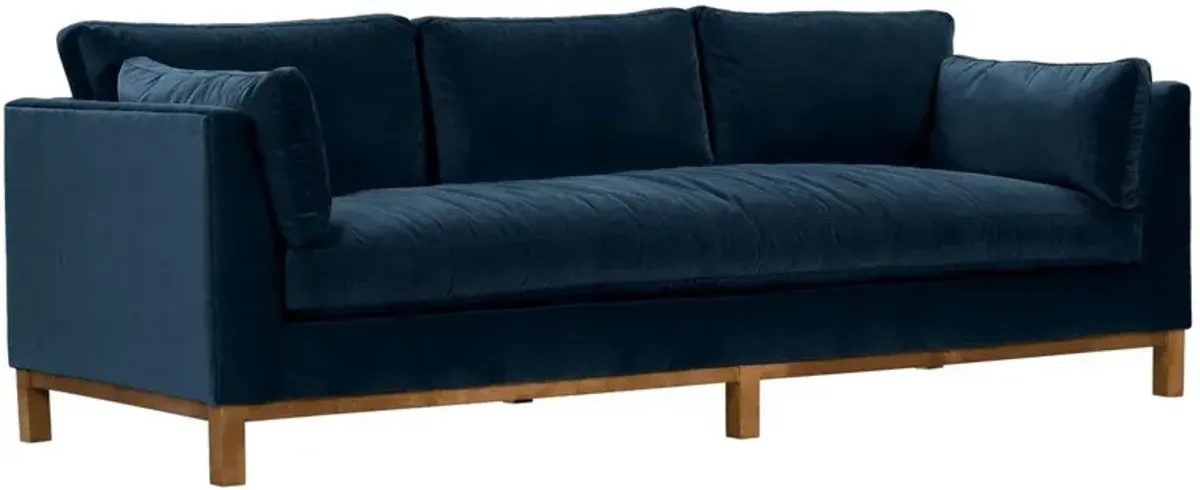 Apollo Velvet Bench-Seat Sofa