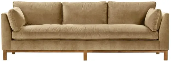 Apollo Velvet Bench-Seat Sofa