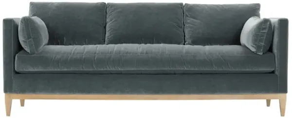 Elodie Velvet Bench-Seat Sofa