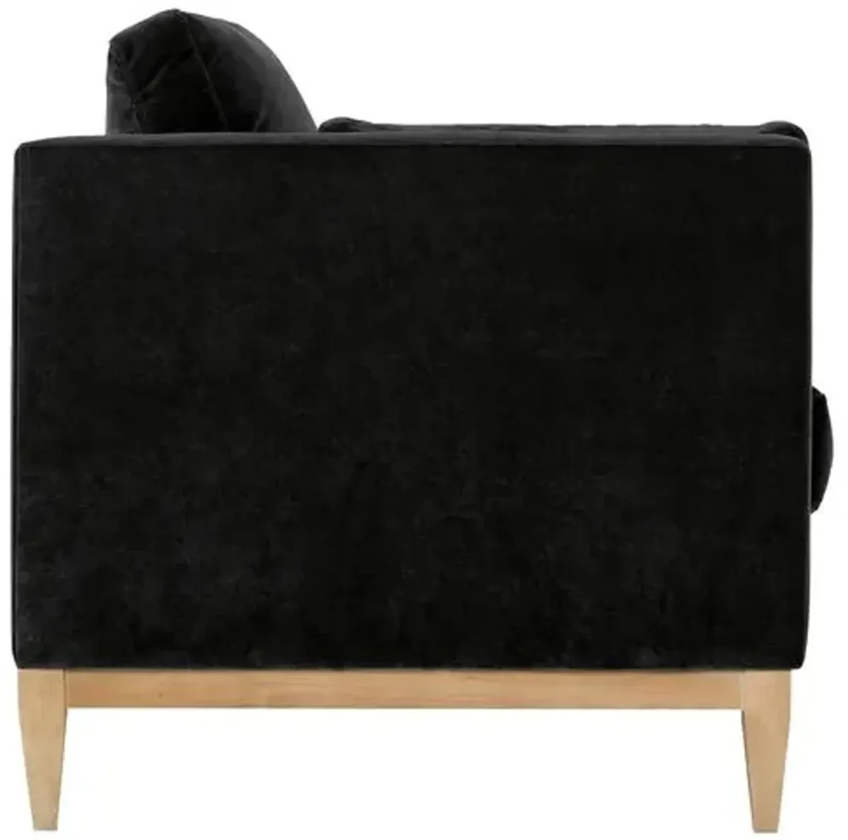 Elodie Velvet Bench-Seat Sofa